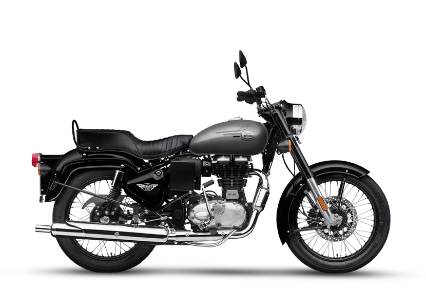 Royal Enfield Bullet 350 silver