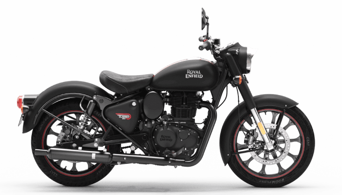 Royal Enfield Classic 350 Dark Stealth Black