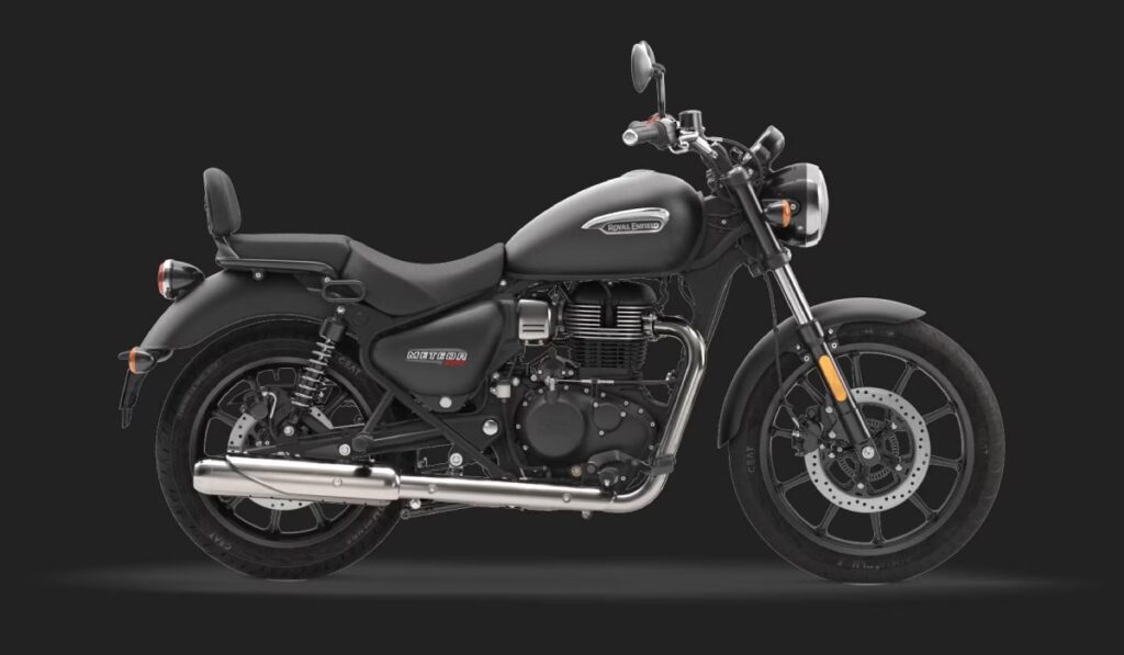royal enfield Meteor 350 stellar black colour