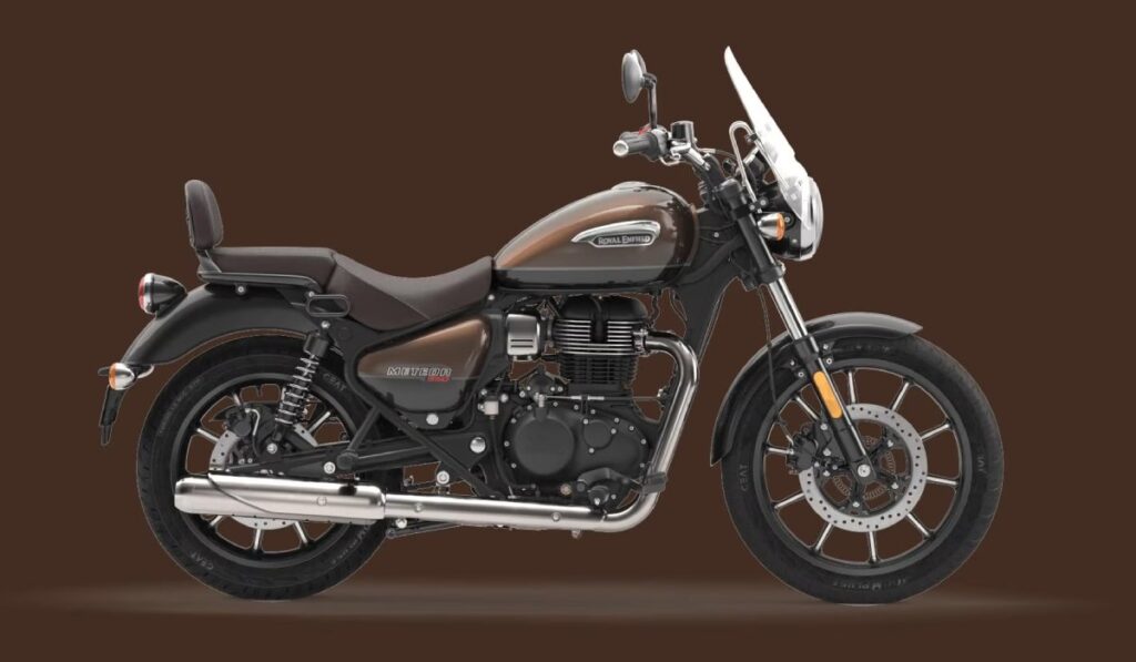 royal enfield Meteor 350 supernova brown colour