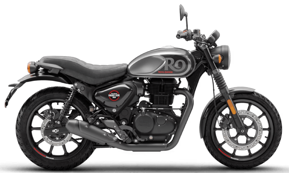 Royal Enfield Hunter 350 Dapper Grey