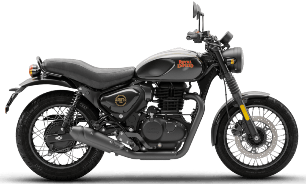 Royal Enfield Hunter 350 Factory Black