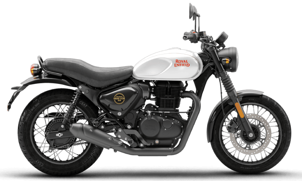 Royal Enfield Hunter 350 Factory Silver