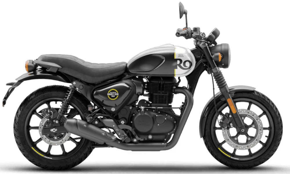 Royal Enfield Hunter 350 Rebel Black